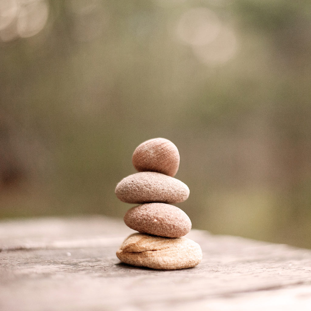 stacked stones